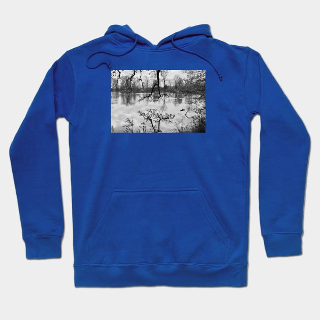 Mirror Lake / Swiss Artwork Photography Hoodie by RaphaelWolf